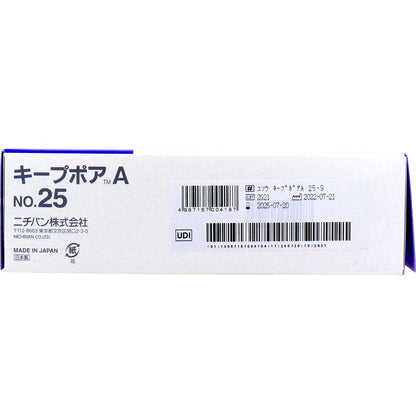 ニチバン サージカルテープ キープポアA NO.25 25mm×9m 12巻入