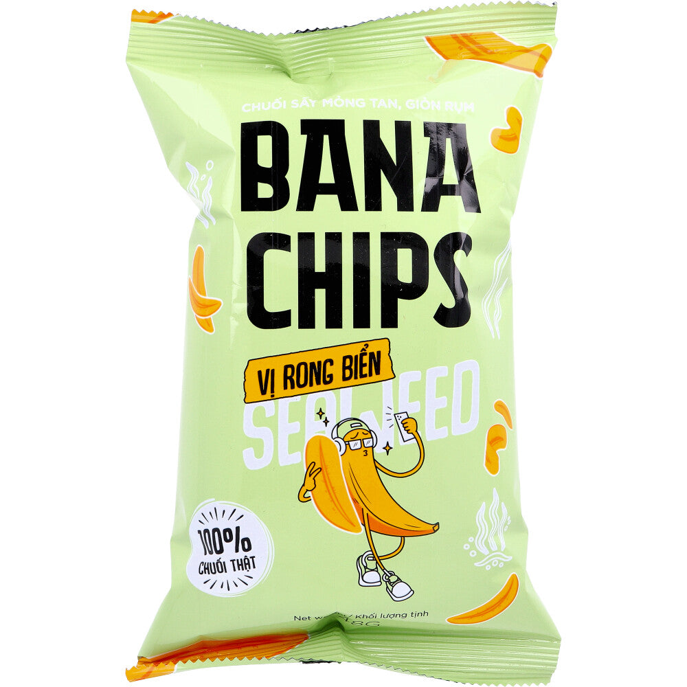 ※BANA CHIPS(バナチップス) バナナチップス のり塩 48g