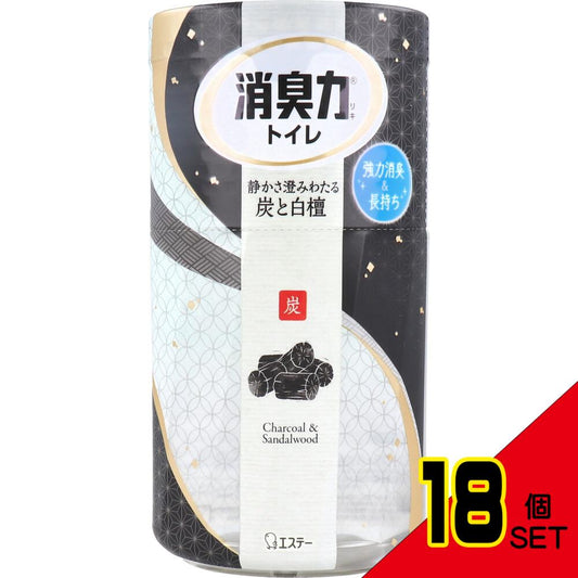 トイレの消臭力 炭と白檀 400mL × 18点