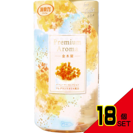 トイレの消臭力 プレミアムアロマ 金木犀 400mL × 18点