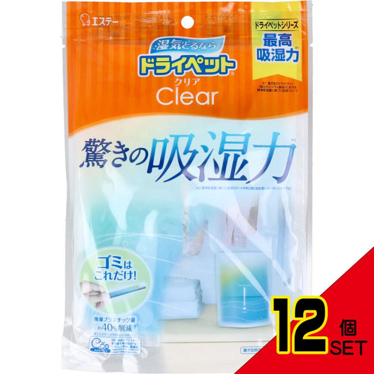 ドライペットクリア スタンドパックタイプ 吸湿量350mL 1個入 × 12点