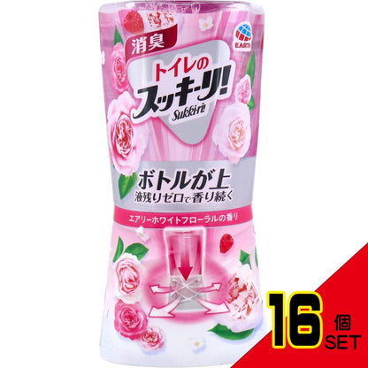 トイレのスッキーリ! エアリーホワイトフローラルの香り 400mL × 16点