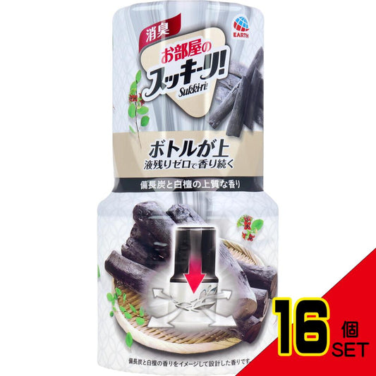 お部屋のスッキーリ! Sukki-ri! 備長炭と白檀の上質な香り 400mL × 16点