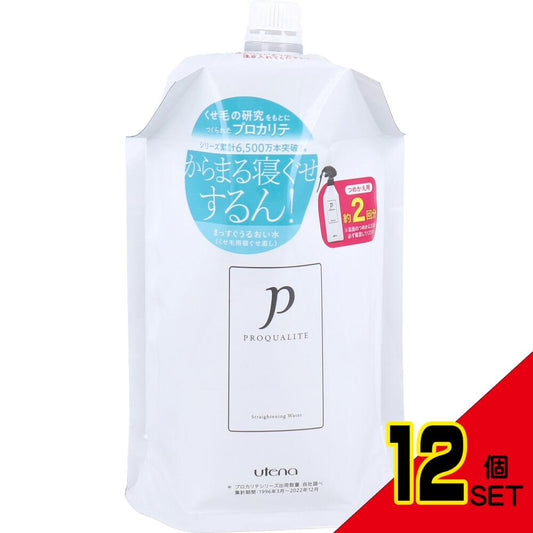 プロカリテ まっすぐうるおい水 (ミルクイン) 詰替用 400mL × 12点