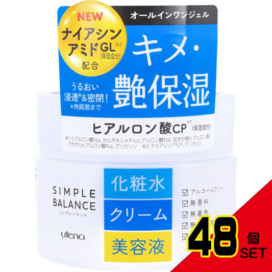 ウテナ シンプルバランス うるおいジェル 100g × 48点
