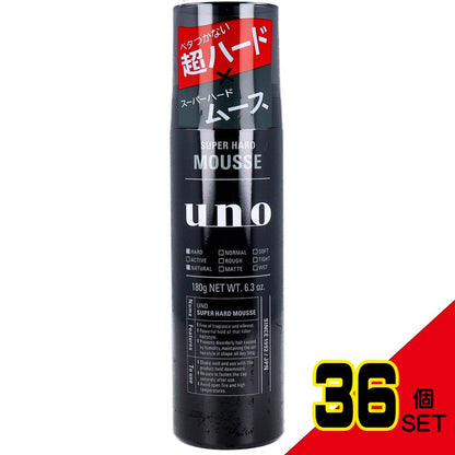 UNO(ウーノ) スーパーハードムース 180g × 36点