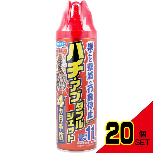 ハチ・アブ ダブルジェット 450mL × 20点