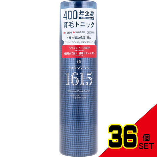 YANAGIYA1615 薬用育毛 ボリュームケアトニック 無香料 200g × 36点