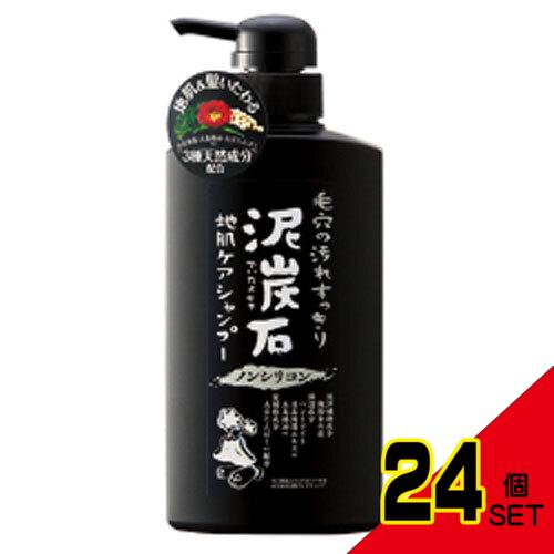 泥炭石 ノンシリコン 地肌ケアシャンプー 500mL × 24点