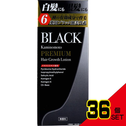 ブラック加美乃素プレミアム 無香料 180mL × 36点